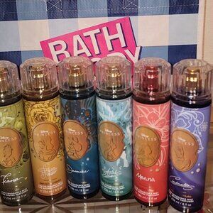 BATH & BODY WORKS DISNEY PRINCESS COMPLETE Collection - NWT